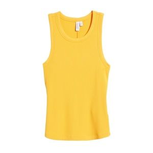 & Other Stories Scoop Neck Rib Tank